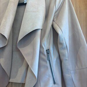 Bar III Faux leather/suede jacket